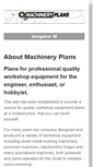Mobile Screenshot of machineryplans.com